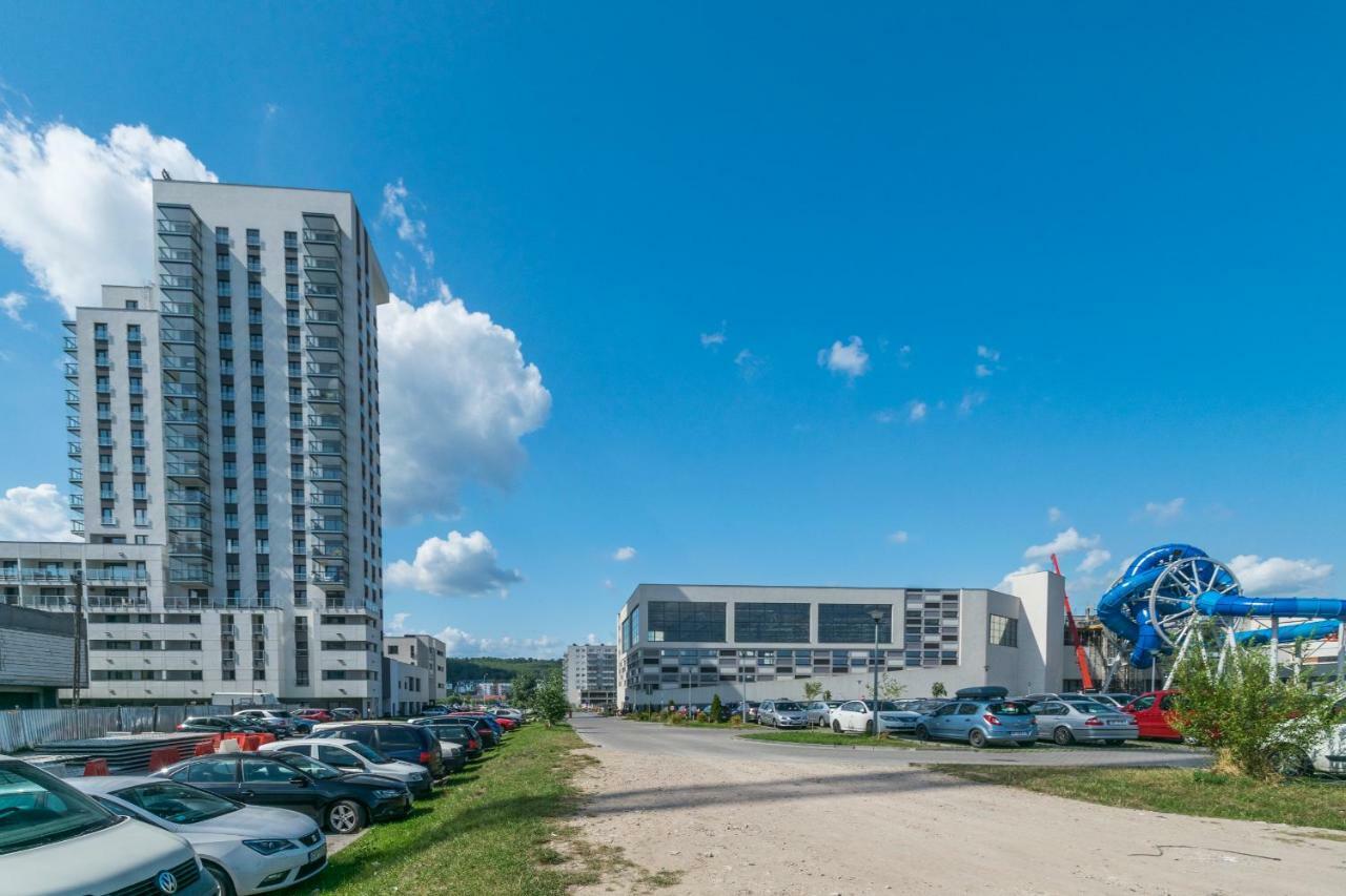 Apartament Aquatower Oliwia & Laura Rekin Reda Exterior foto